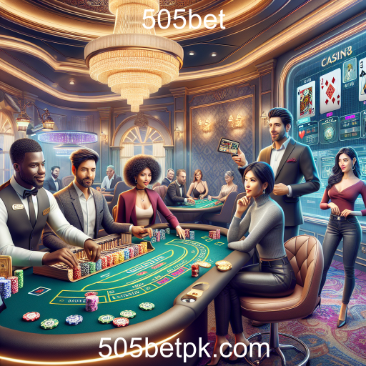 Cassino ao Vivo: A Nova Fronteira dos Jogos Online no 505bet